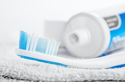 A tooth brush and paste in Royal Oak, MI