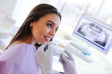 A patient during a dental consultation in Royal Oak Family Dentistry