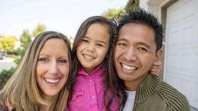 A happy family after visiting Royal Oak Family Dentistry